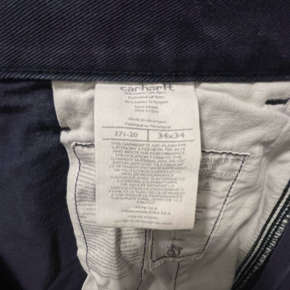 Blue Carhartt Work Pants - Picture 3 of 5